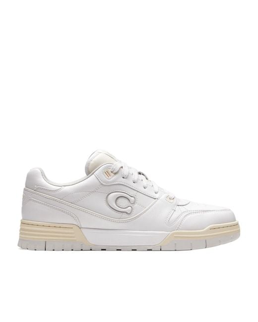 COACH White Soho Sneaker for men