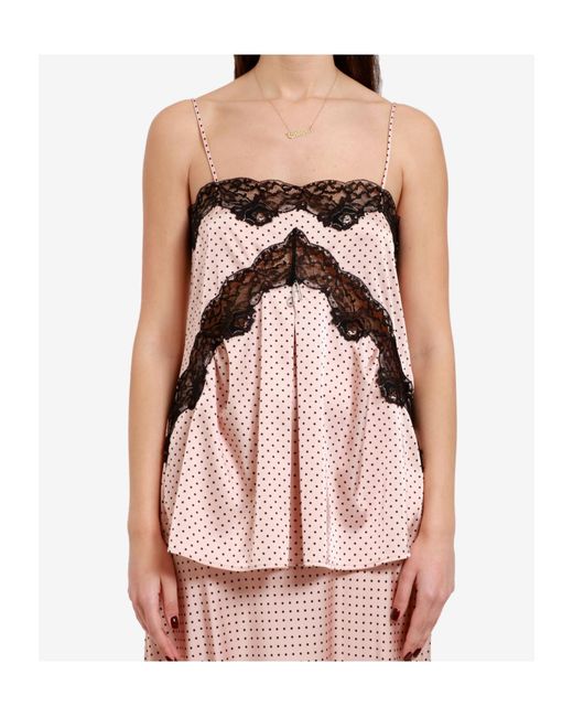 Aniye By Pink Polka Dot Camisole