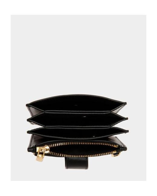 Bally Black Chain Card Bag