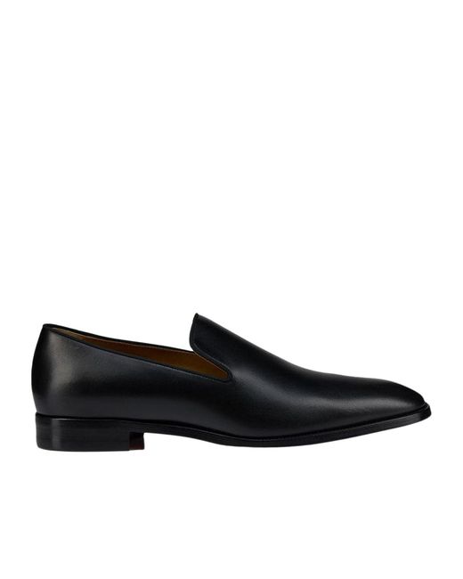 Christian Louboutin Black Danny Flex Slip-On Loafers for men