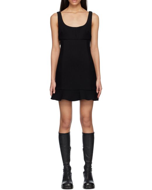 MSGM Black Sleeveless Dress