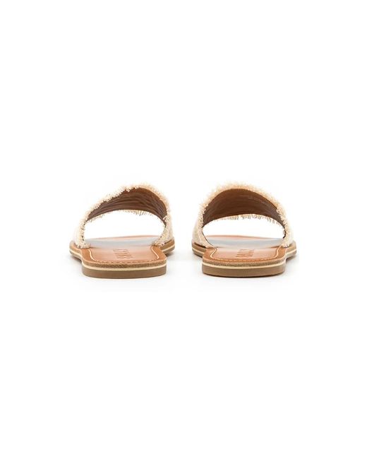 Bally White Logo-Embroidered Slide Sandals