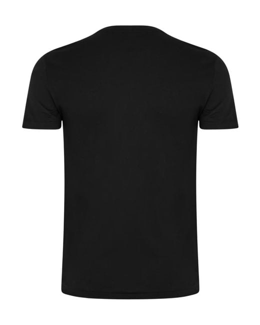 Polo Ralph Lauren Black Three-Pack Crew Neck T-Shirts for men