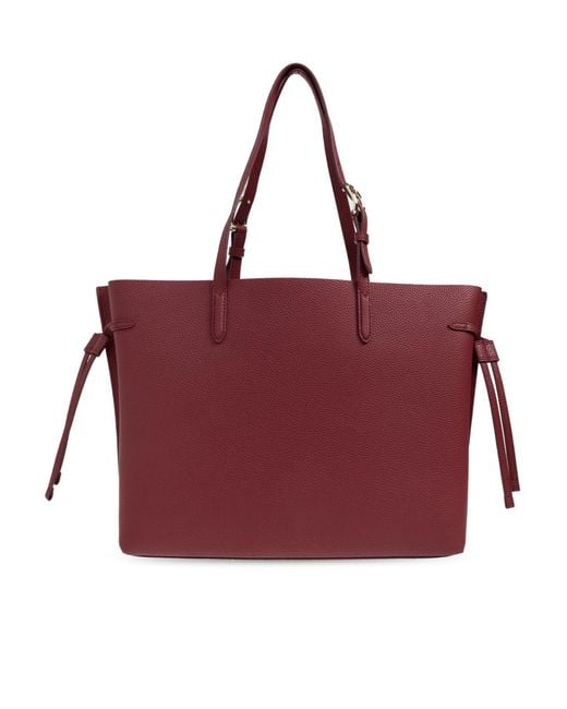 Furla Red Ava Large Shopper Bag