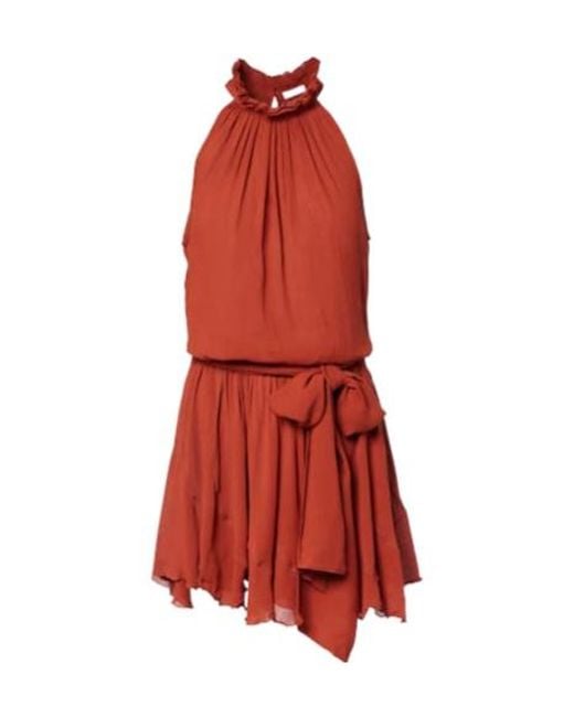 Poupette Bianca Gathered Minidress
