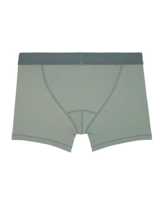 Skims Blue Logo Detail Boxer Briefs Three-Pack for men