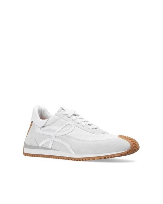 Loewe White Flow Runner Low-Top Sneakers for men