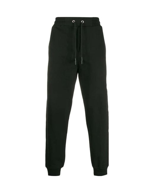 McQ Alexander McQueen Black Logo Ribbon Sweatpants for men