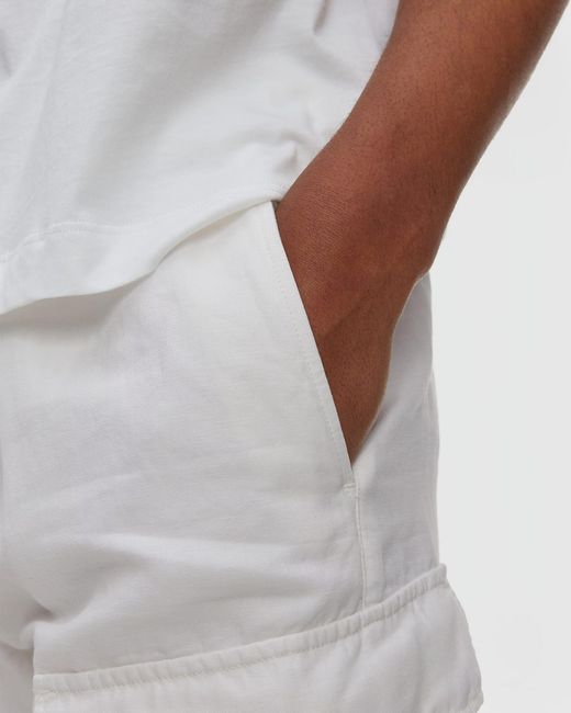 C P Company Gray Boxy Lens Cargo Pants for men