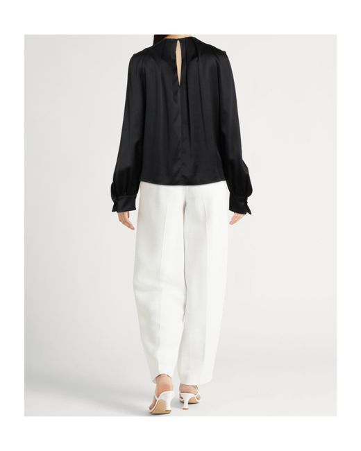 Sportmax Black Long-Sleeved Top