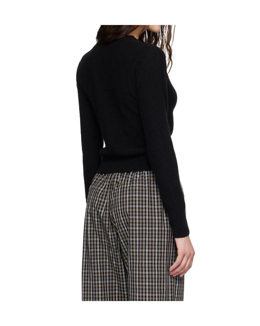 Baserange Black Long-Sleeved Knitwear