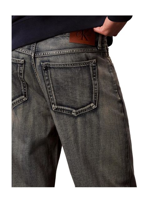 Calvin Klein Blue 90's Straight Fit Jeans for men