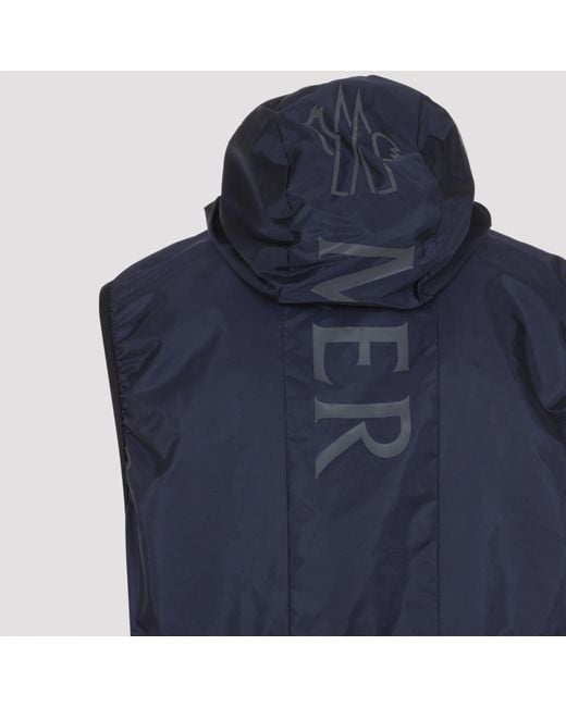 Moncler Blue Essential Down Vest for men