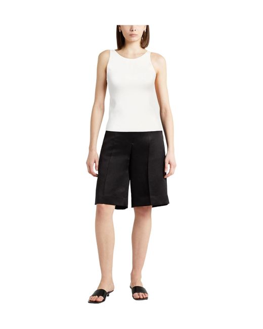 Max Mara White Lightweight Knit Vests