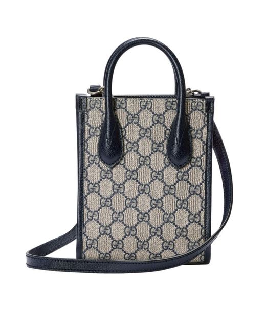 Gucci Black Gg-Canvas Tote Bag for men
