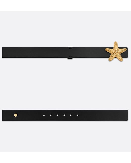 Dior White Cabinet De Curiosités Belt