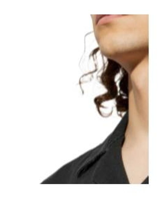 AllSaints Black Nouvelle Floral Short-Sleeve Shirt