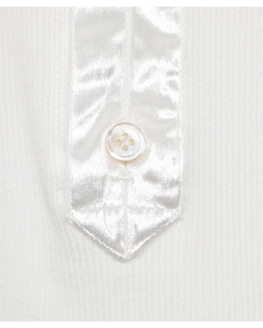 Tom Ford White Long-Sleeved T-Shirt for men