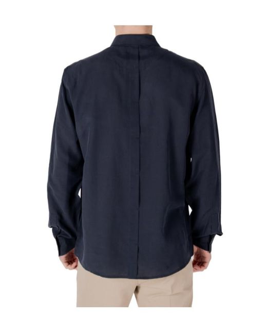 Antony Morato Blue Long-Sleeved Shirt for men