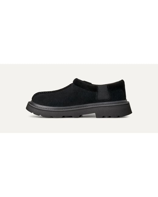 Ugg Black Tasman Lug Mules for men