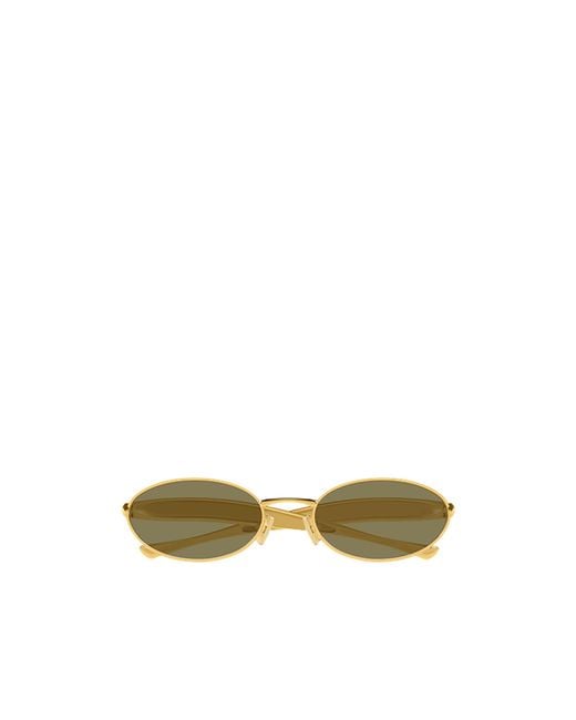 Bottega Veneta Multicolor Eyewear Oval Frame Sunglasses for men
