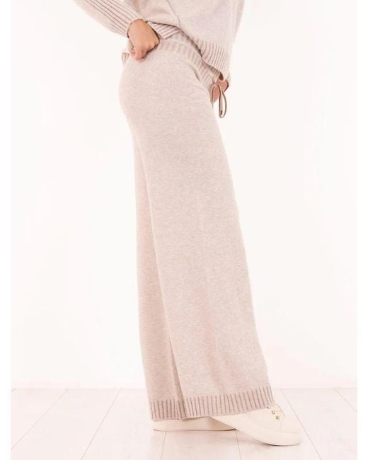 D.exterior Pink Drawstring Waist Casual Pants