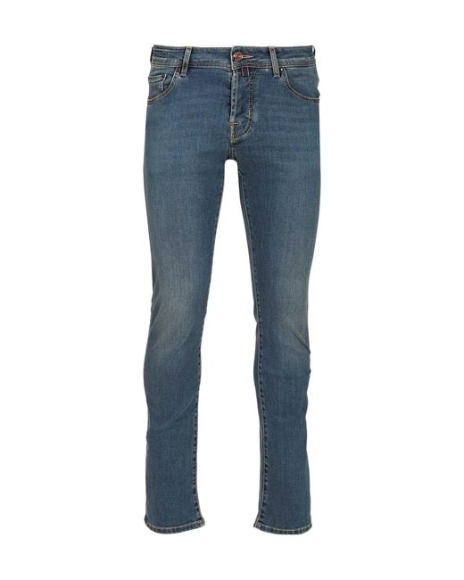 Jacob Cohen Blue Slim Fit Jeans for men
