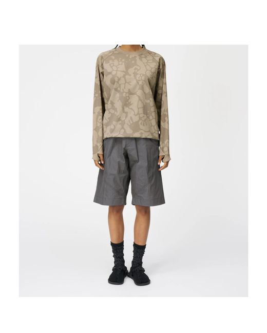 Goldwin Natural Patterned Crew Neck Sweater for men