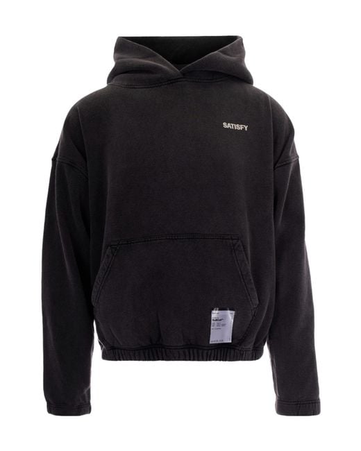 Satisfy Black Long-Sleeve Sweatshirt for men