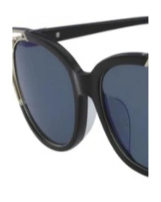 MCM Blue Round Sunglasses
