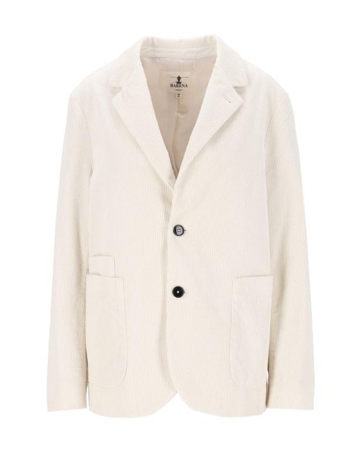 Barena Natural Sabi Corduroy Blazer