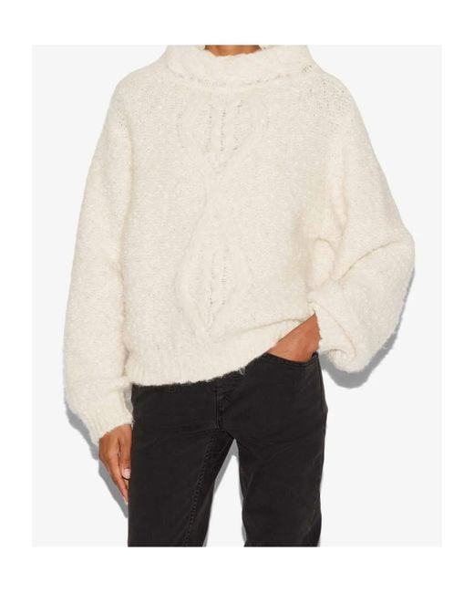 Isabel Marant White Romane Sweater
