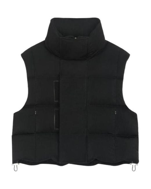 Givenchy Black Oversized Sleeveless Puffer Jacket for men
