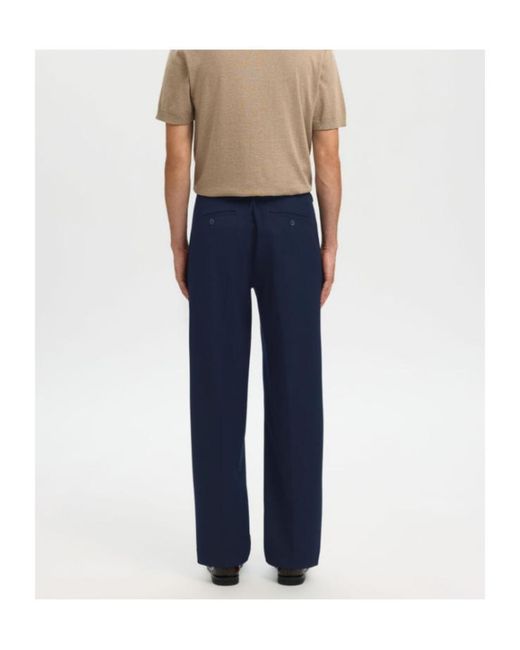 SELECTED Blue 220 Loose Fit Trousers for men
