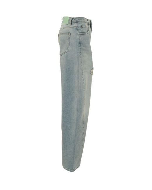 Haikure Gray Logo Jeans