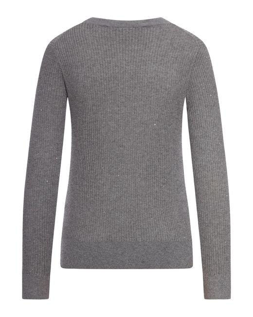 Max Mara Gray Sweaters Se Wo