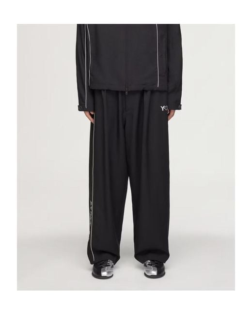 Y-3 Black Mercedes Amg Track Pants for men