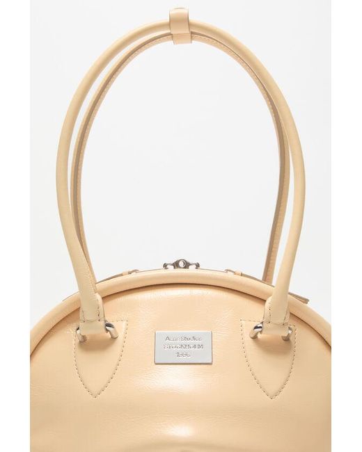 Acne Natural Mini Bowlina Shoulder Bag