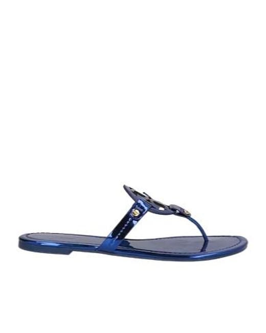 Tory Burch Blue Flip-Flops
