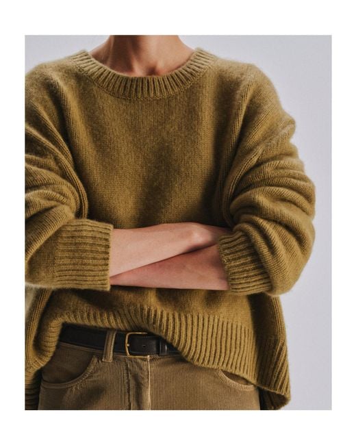 The Row Green Parth Sweater