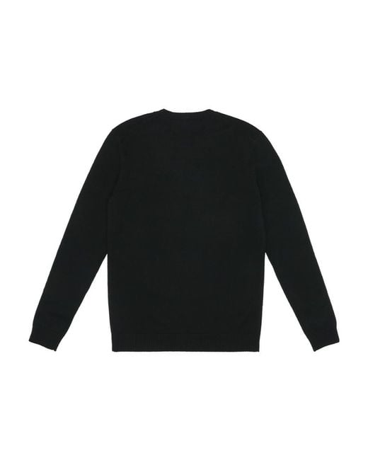 McQ Alexander McQueen Black Round Neck Sweater for men