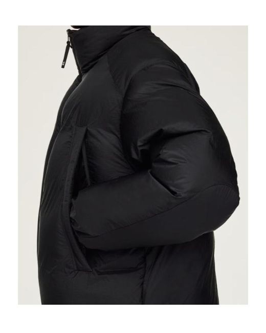 Y-3 Black Puffer Jacket for men