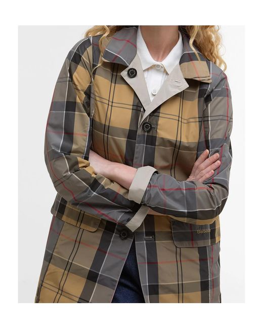 Barbour White Babbity Reversible Showerproof Jacket