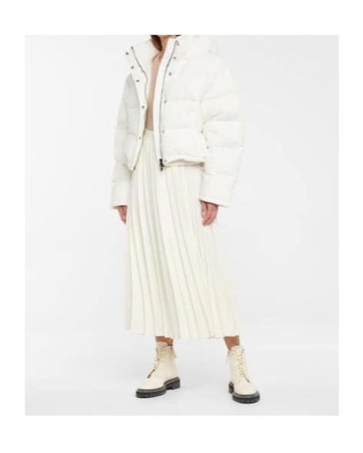 Wardrobe NYC White Release 03 Cropped Down Puffer Jacket