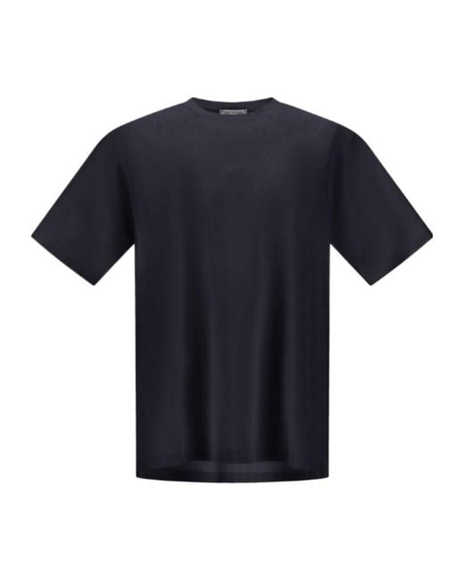 Herno Blue Crew Neck T-Shirt for men
