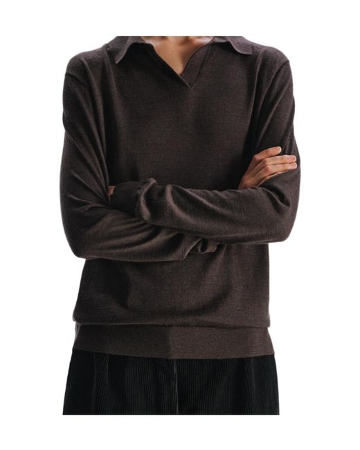 The Row Brown Pauli Top
