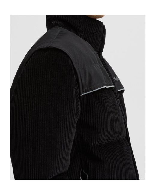 Moncler Black Grenoble Hooded Down Jacket for men