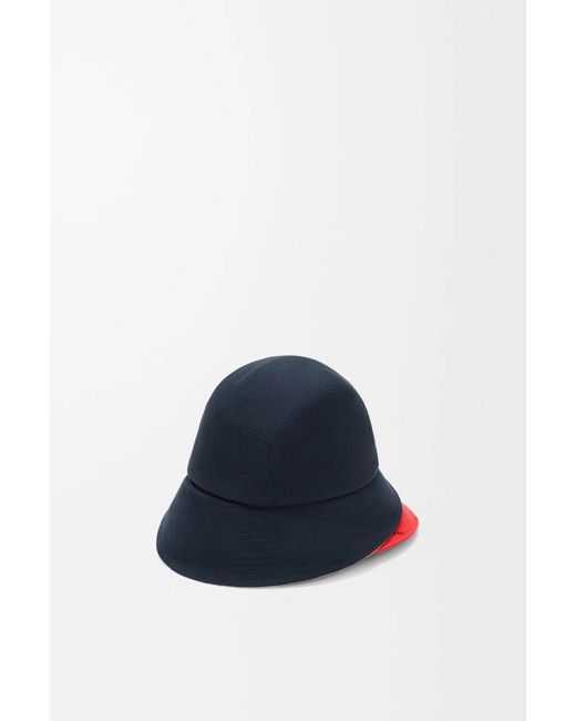 Loewe Blue Multi-Brim Bucket Hat for men