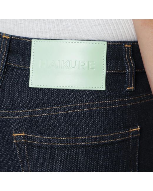 Haikure Blue Slit Jeans