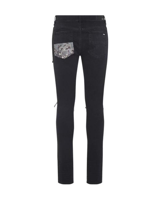 Amiri Blue Belt Loops Jeans for men